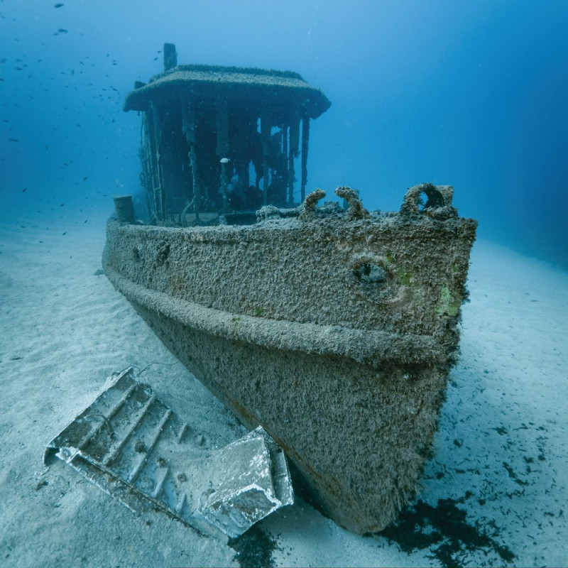 Tugboat St. Michael postcard