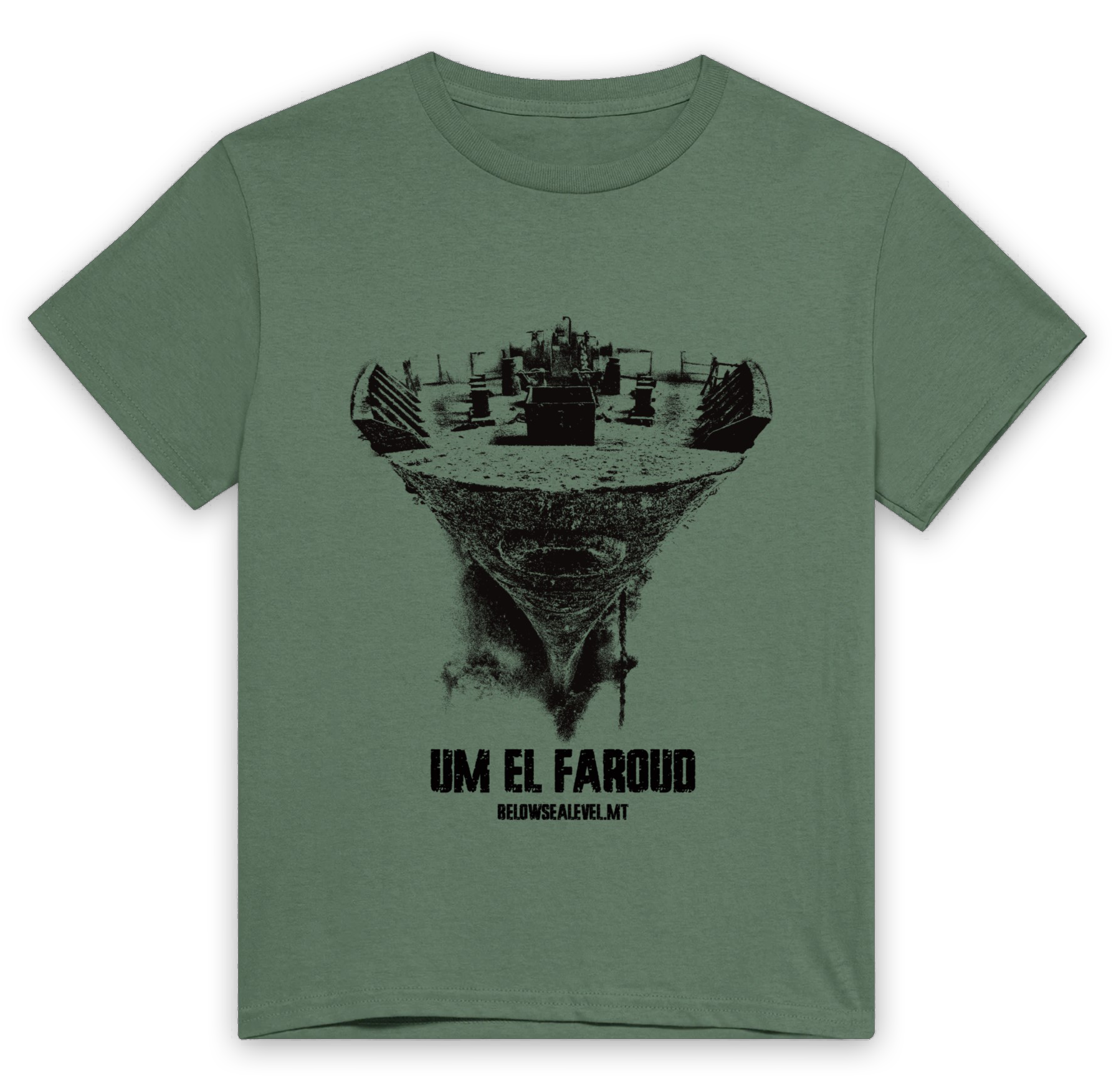 Um El Faroud wreck t-shirt