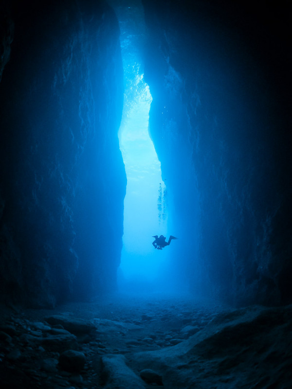 Inland sea dive site