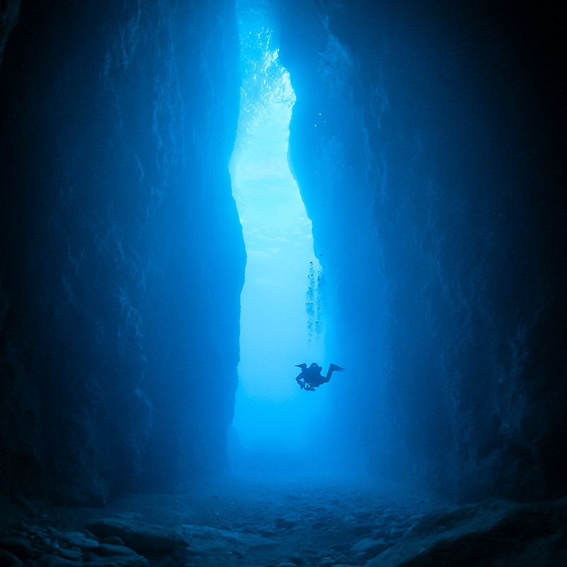 Inland sea dive site